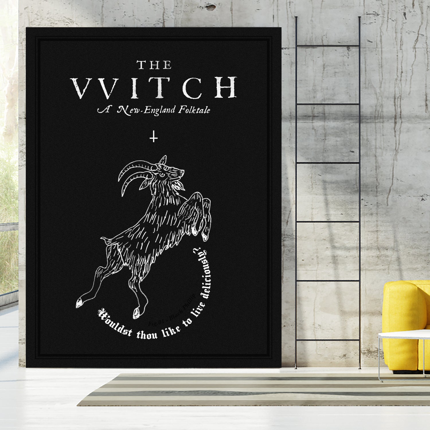 The Witch - Black Phillip by Juarez Tanure on GIANT ART - black digital painting