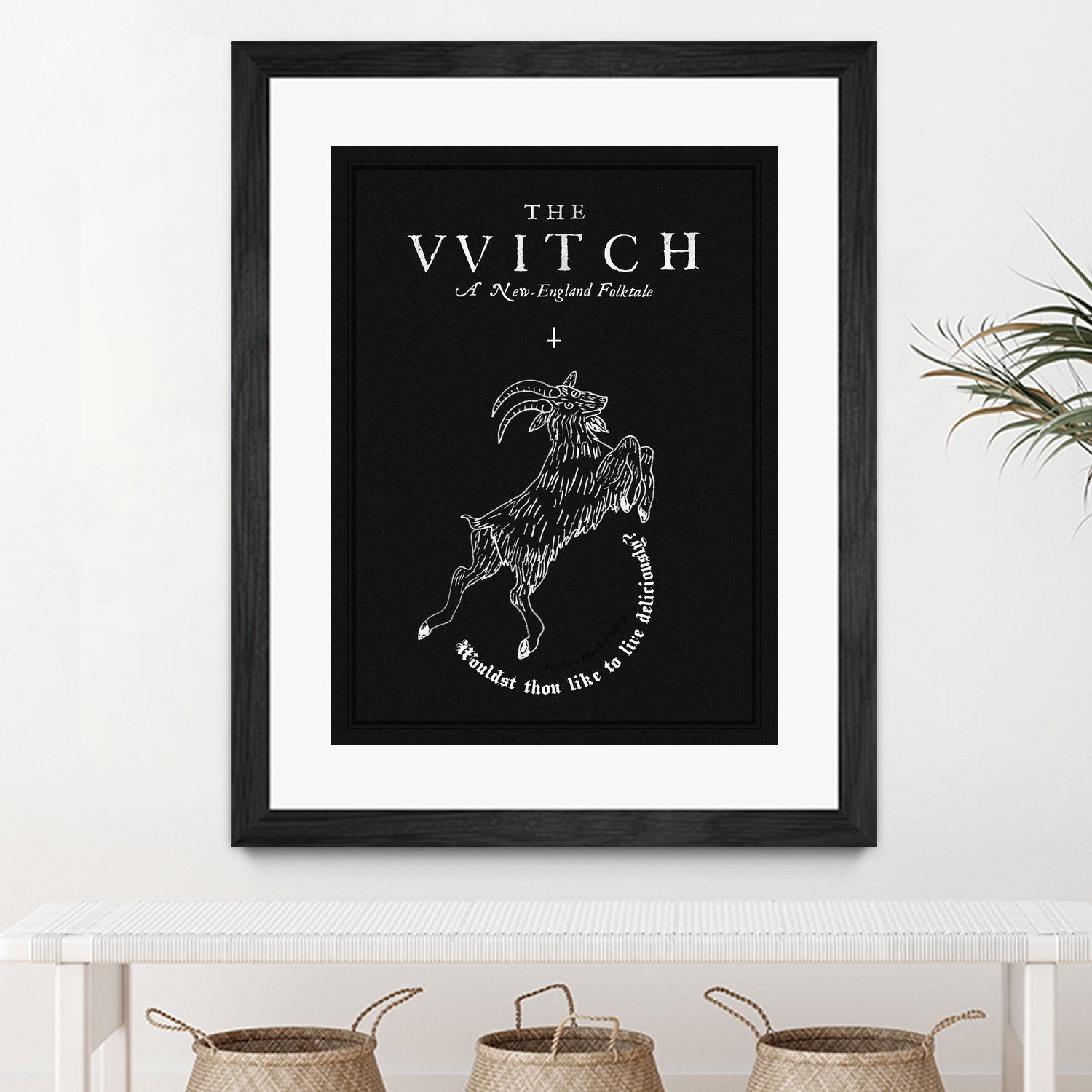 The Witch - Black Phillip by Juarez Tanure on GIANT ART - black digital painting