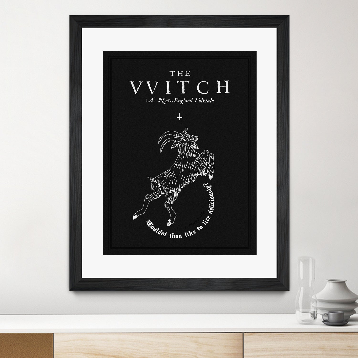 The Witch - Black Phillip by Juarez Tanure on GIANT ART - black digital painting