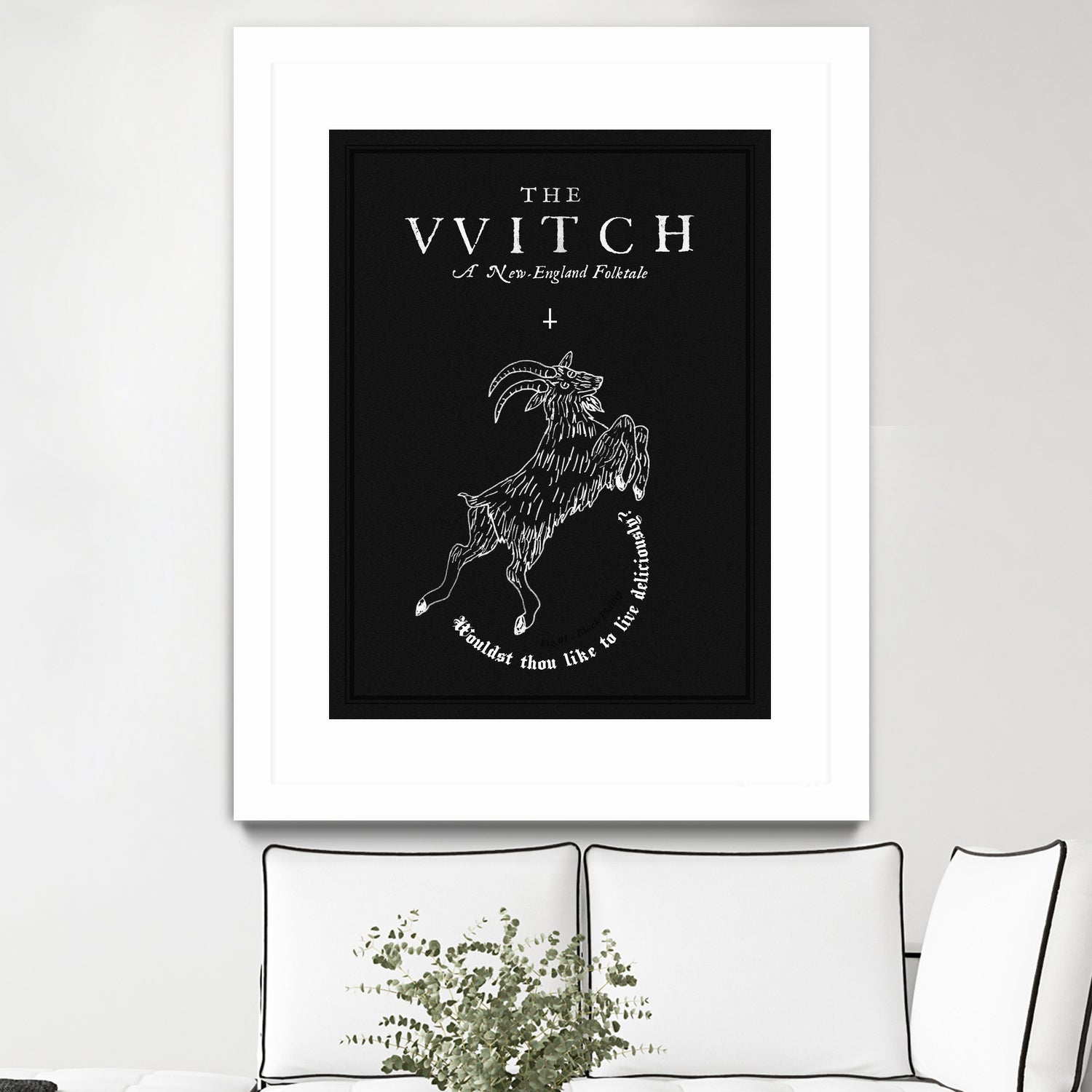 The Witch - Black Phillip by Juarez Tanure on GIANT ART - black digital painting