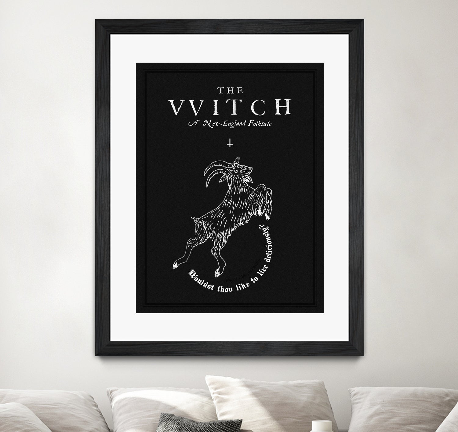 The Witch - Black Phillip by Juarez Tanure on GIANT ART - black digital painting