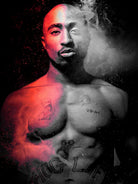 Tupac Shakur by erjas saga on GIANT ART - black character design