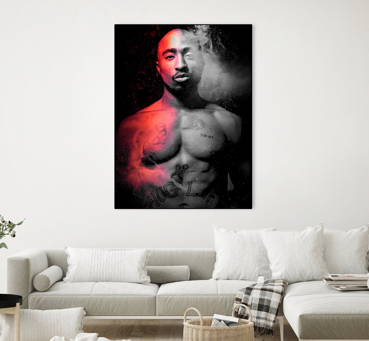 Tupac Shakur by erjas saga on GIANT ART - black character design