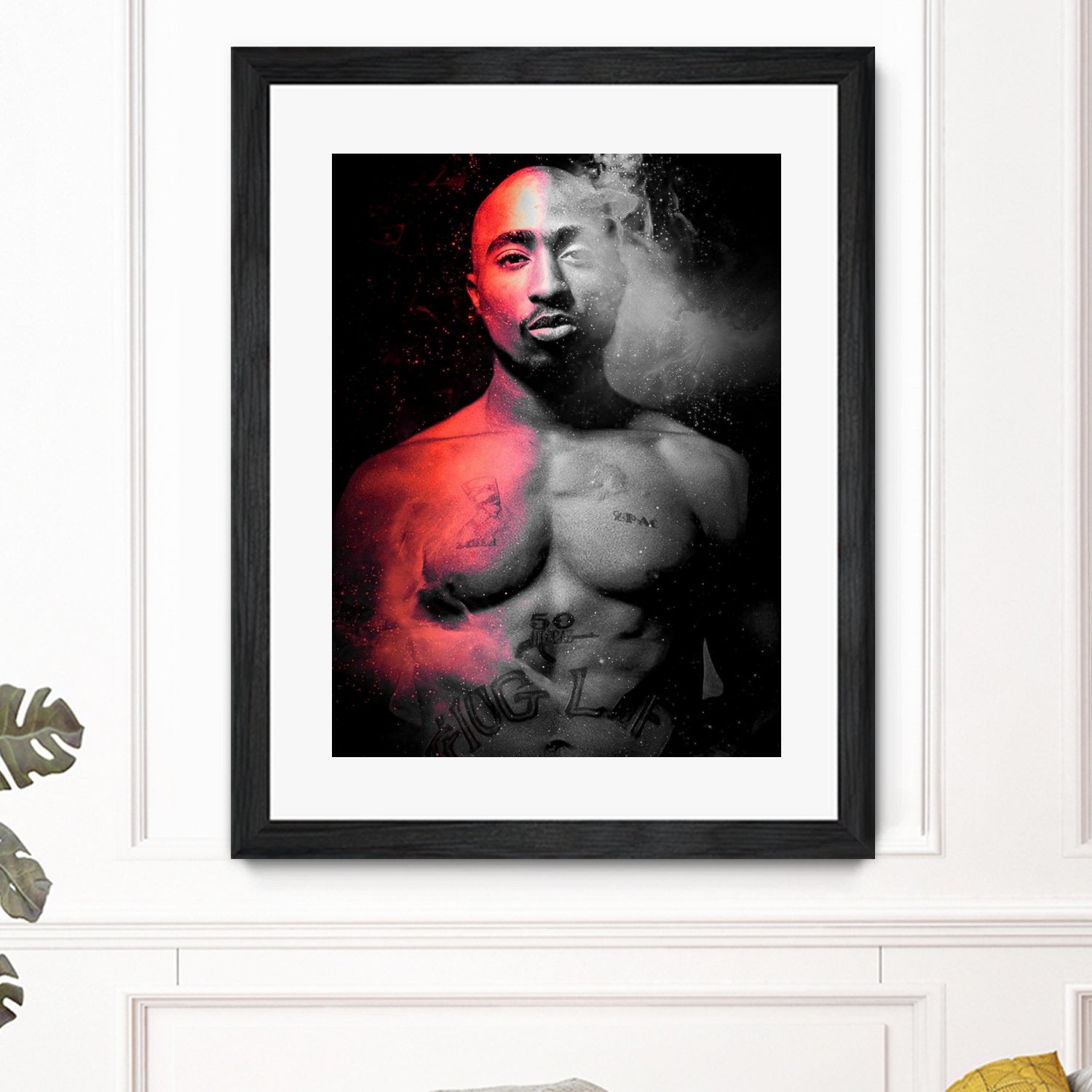 Tupac Shakur by erjas saga on GIANT ART - black character design