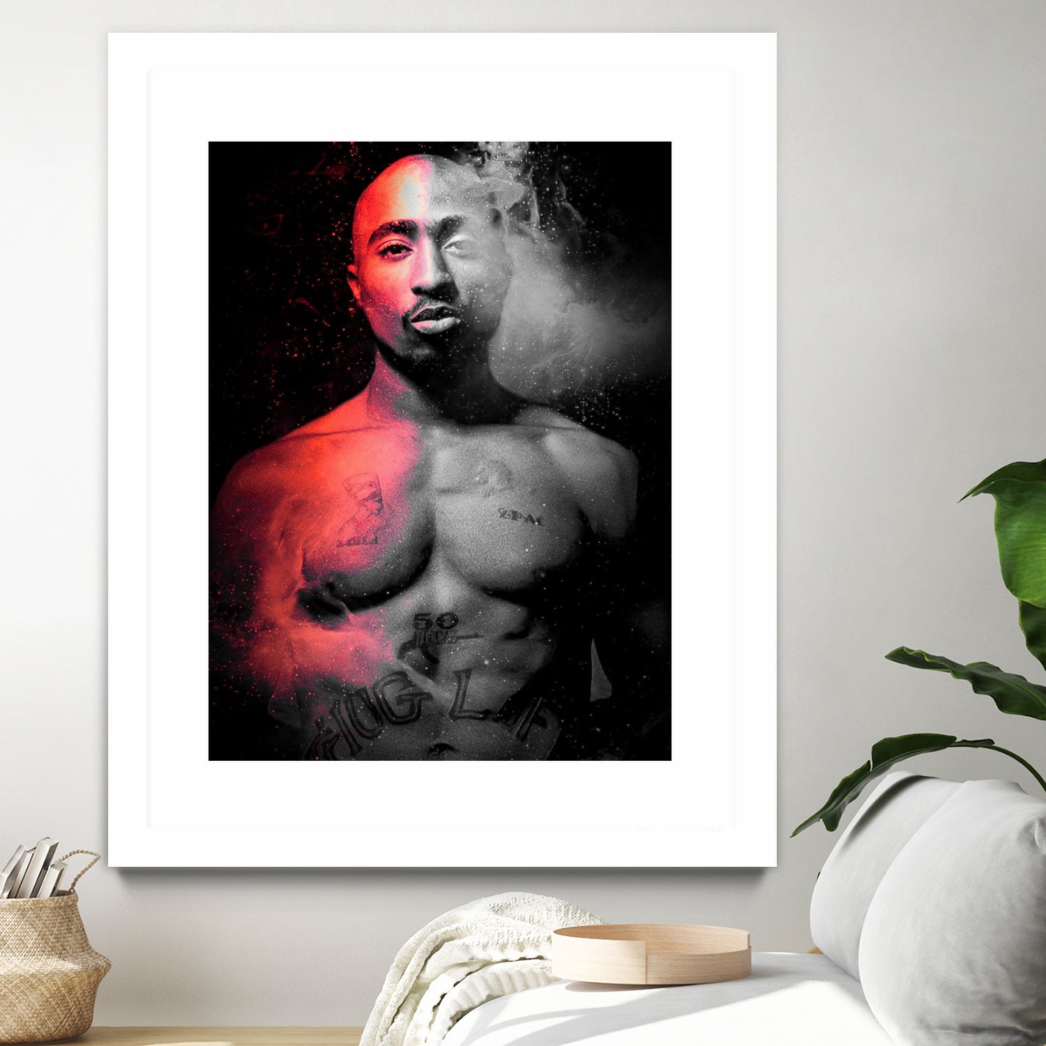 Tupac Shakur by erjas saga on GIANT ART - black character design