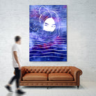 Nereid LXIX by Stevyn Llewellyn on GIANT ART - blue digital painting