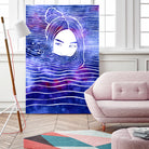 Nereid LXIX by Stevyn Llewellyn on GIANT ART - blue digital painting