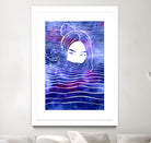 Nereid LXIX by Stevyn Llewellyn on GIANT ART - blue digital painting