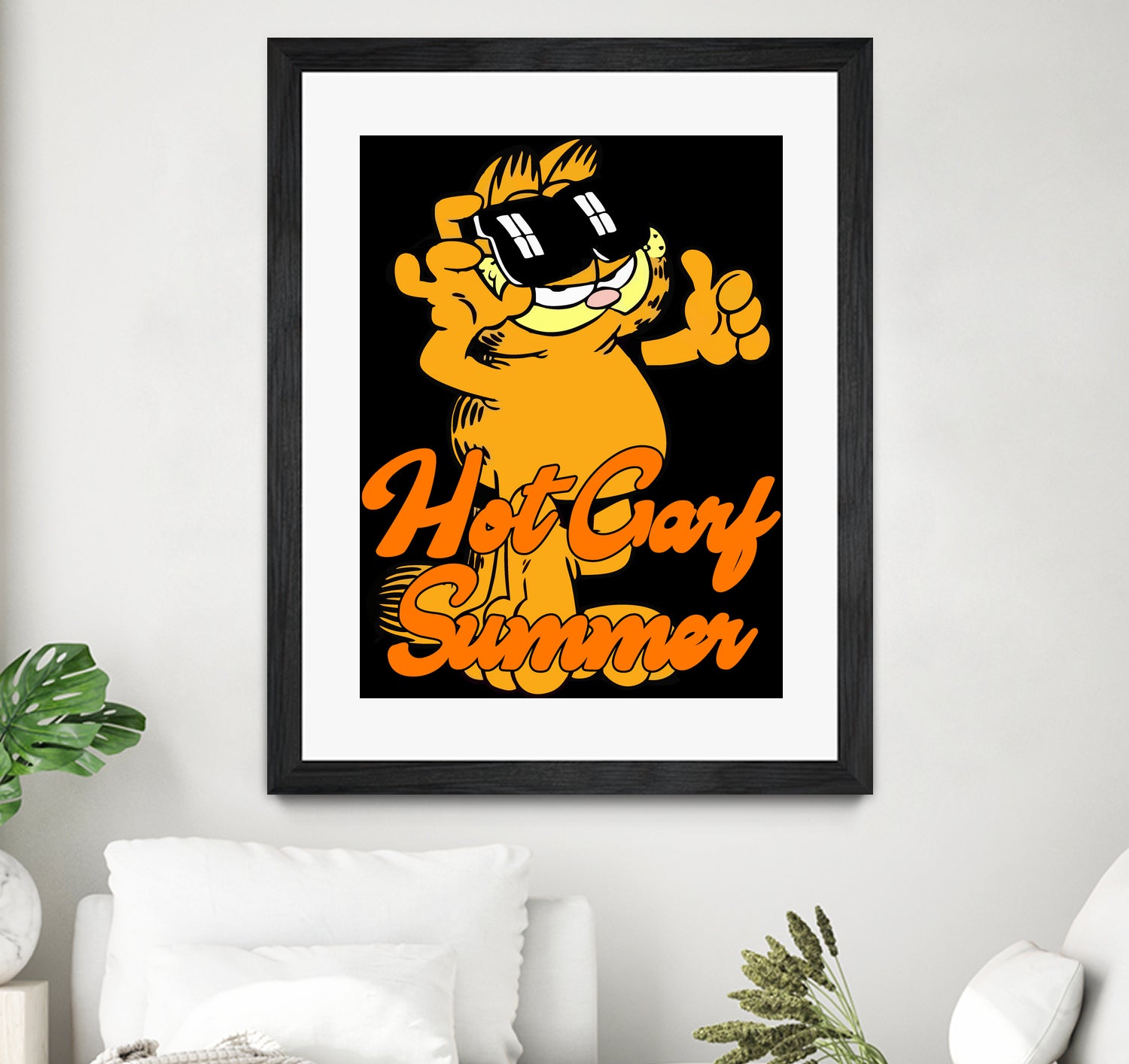 HOT GARF SUMMER by Denai Islam Sabanayo on GIANT ART - white vector illustration