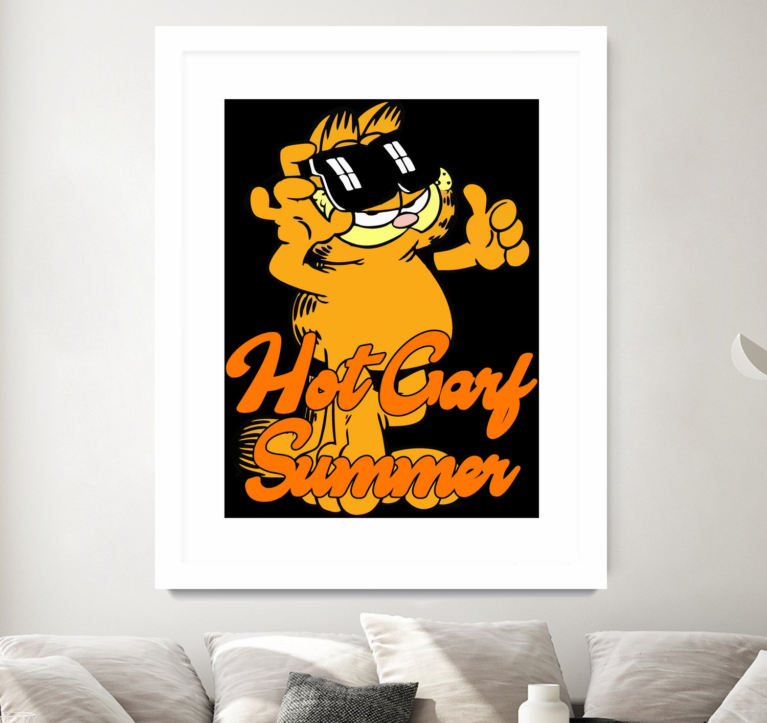 HOT GARF SUMMER by Denai Islam Sabanayo on GIANT ART - white vector illustration