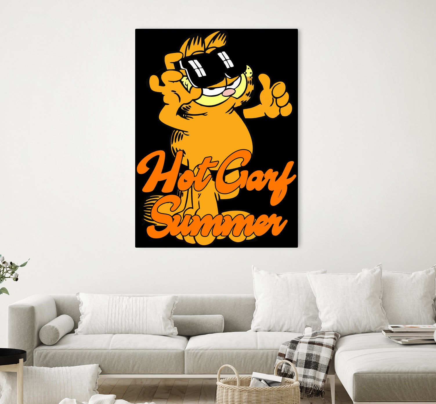 HOT GARF SUMMER by Denai Islam Sabanayo on GIANT ART - white vector illustration