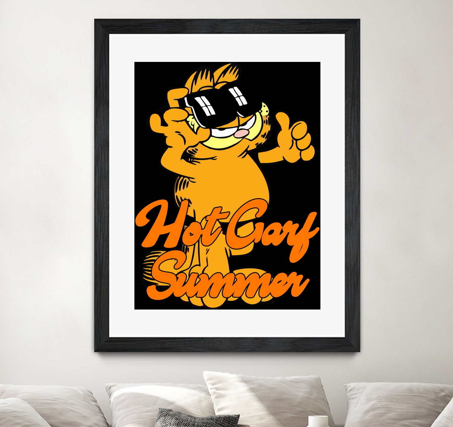 HOT GARF SUMMER by Denai Islam Sabanayo on GIANT ART - white vector illustration