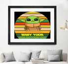 Baby Yoda by Syaiful Ulin Nuha on GIANT ART - black vector illustration