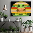 Baby Yoda by Syaiful Ulin Nuha on GIANT ART - black vector illustration