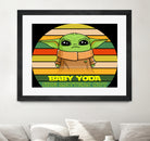 Baby Yoda by Syaiful Ulin Nuha on GIANT ART - black vector illustration