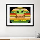 Baby Yoda by Syaiful Ulin Nuha on GIANT ART - black vector illustration