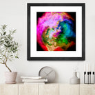 100 Nebulas in Space 006 by Raul Andre Petrasanta on GIANT ART - pink digital painting