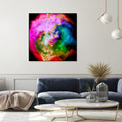 100 Nebulas in Space 006 by Raul Andre Petrasanta on GIANT ART - pink digital painting