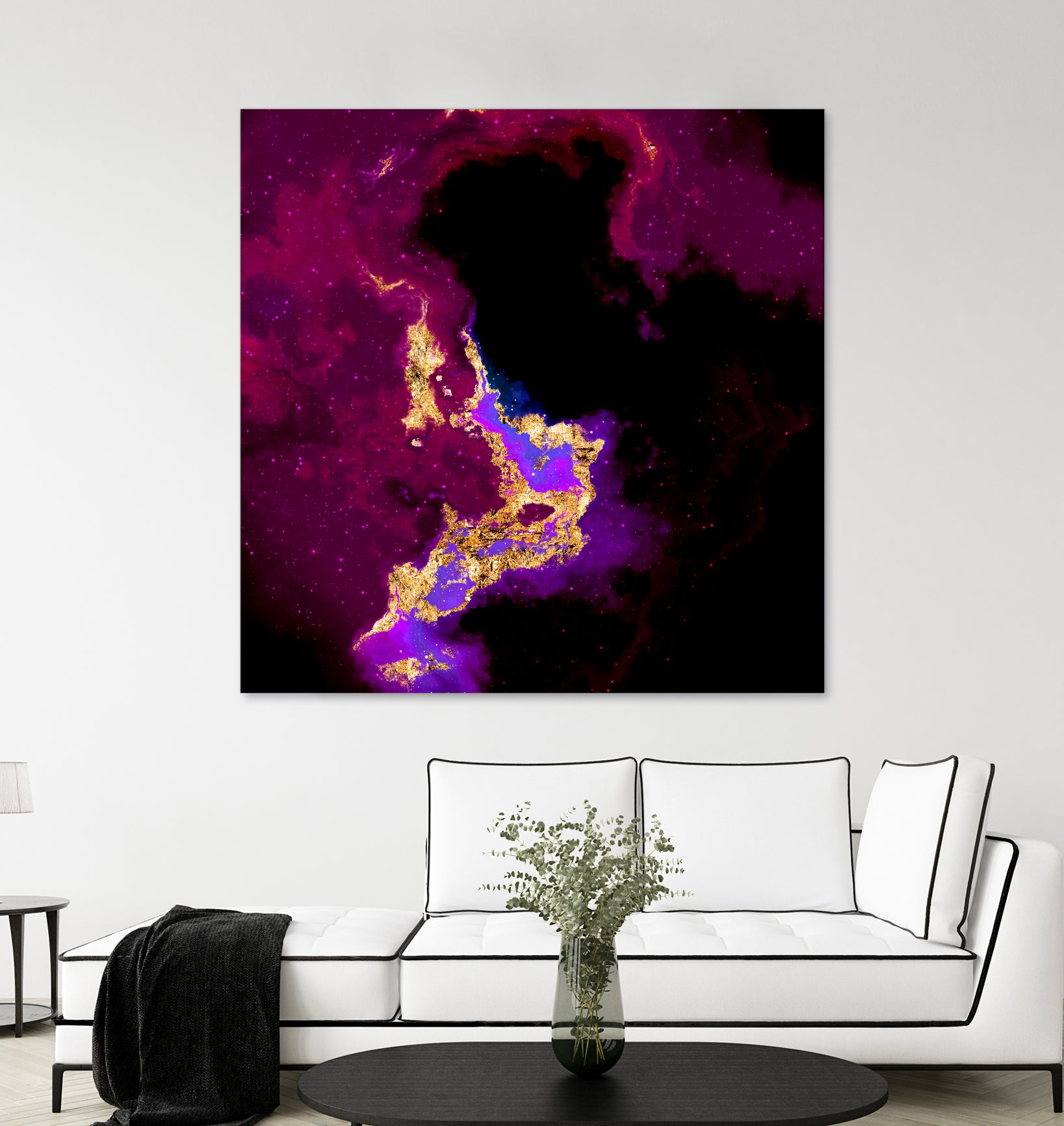 100 Nebulas in Space 018 by Raul Andre Petrasanta on GIANT ART - red digital painting