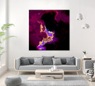 100 Nebulas in Space 018 by Raul Andre Petrasanta on GIANT ART - red digital painting