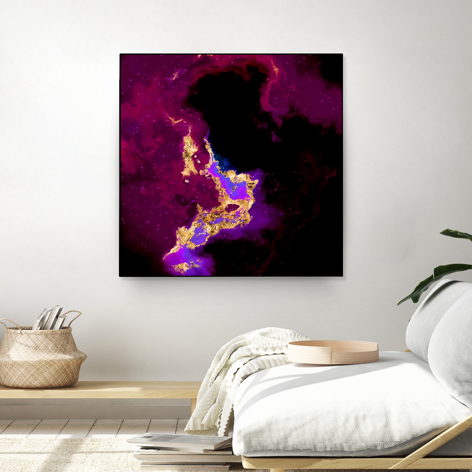 100 Nebulas in Space 018 by Raul Andre Petrasanta on GIANT ART - red digital painting