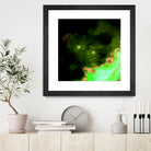 100 Nebulas in Space 028 by Raul Andre Petrasanta on GIANT ART - green digital painting