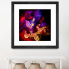 100 Nebulas in Space 058 by Raul Andre Petrasanta on GIANT ART - red digital painting