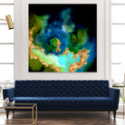 100 Nebulas in Space 064 by Raul Andre Petrasanta on GIANT ART - blue digital painting