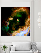 100 Nebulas in Space 079 by Raul Andre Petrasanta on GIANT ART - yellow digital painting