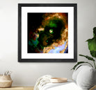 100 Nebulas in Space 079 by Raul Andre Petrasanta on GIANT ART - yellow digital painting