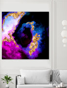 100 Nebulas in Space 088 by Raul Andre Petrasanta on GIANT ART - blue digital painting