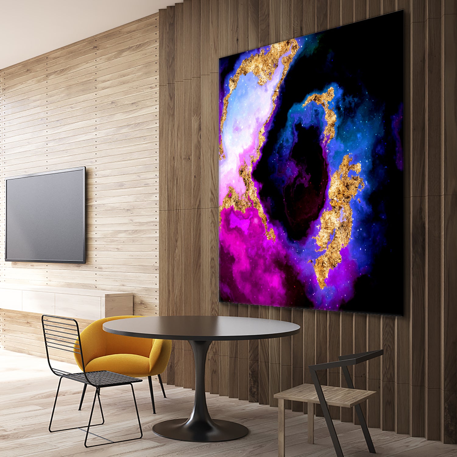 100 Nebulas in Space 088 by Raul Andre Petrasanta on GIANT ART - blue digital painting