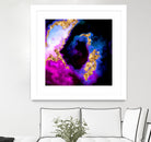 100 Nebulas in Space 088 by Raul Andre Petrasanta on GIANT ART - blue digital painting