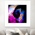 100 Nebulas in Space 088 by Raul Andre Petrasanta on GIANT ART - blue digital painting