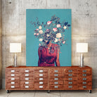 The First Noon I dreamt of You by Frank Moth on GIANT ART - blue digital painting