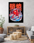 TAKOYAKI ATTACK by Sean R Porter on GIANT ART - black vector illustration