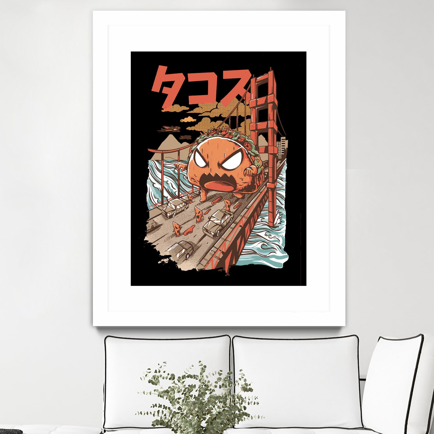 TAKAIJU by Sean R Porter on GIANT ART - white vector illustration