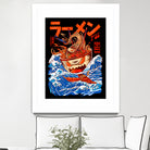 THE GREAT RAMEN OFF KANAGA by Sean R Porter on GIANT ART - white digital drawing