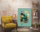 N°224 by Roman Bratschi on GIANT ART - green digital painting