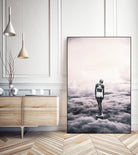 Ready to dive ... by Menelaos Trompoukis on GIANT ART - pink digital painting