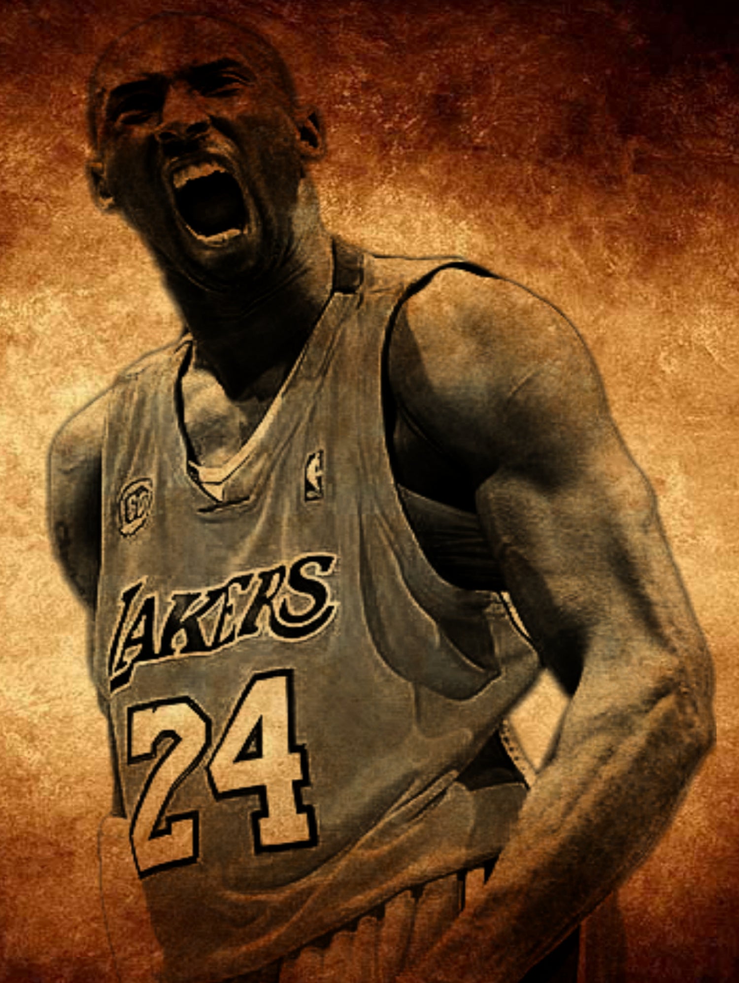 kobe bryant by erjas saga on GIANT ART - black character design