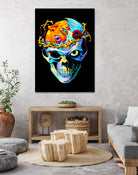 Dead Skull by space chimpa on GIANT ART - black character design