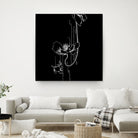 Garden Black by Aimer Heinz on GIANT ART - black vector illustration