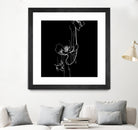 Garden Black by Aimer Heinz on GIANT ART - black vector illustration