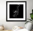 Garden Black by Aimer Heinz on GIANT ART - black vector illustration