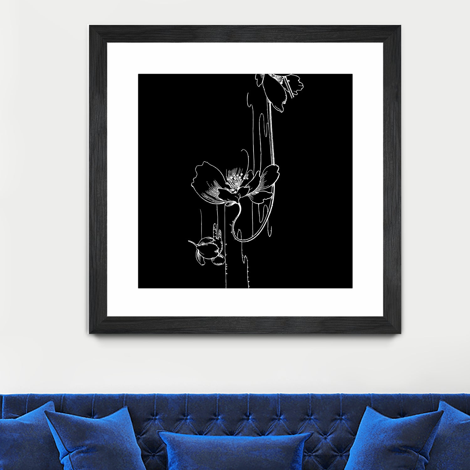 Garden Black by Aimer Heinz on GIANT ART - black vector illustration