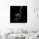 Garden Black by Aimer Heinz on GIANT ART - black vector illustration