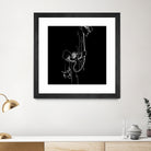 Garden Black by Aimer Heinz on GIANT ART - black vector illustration