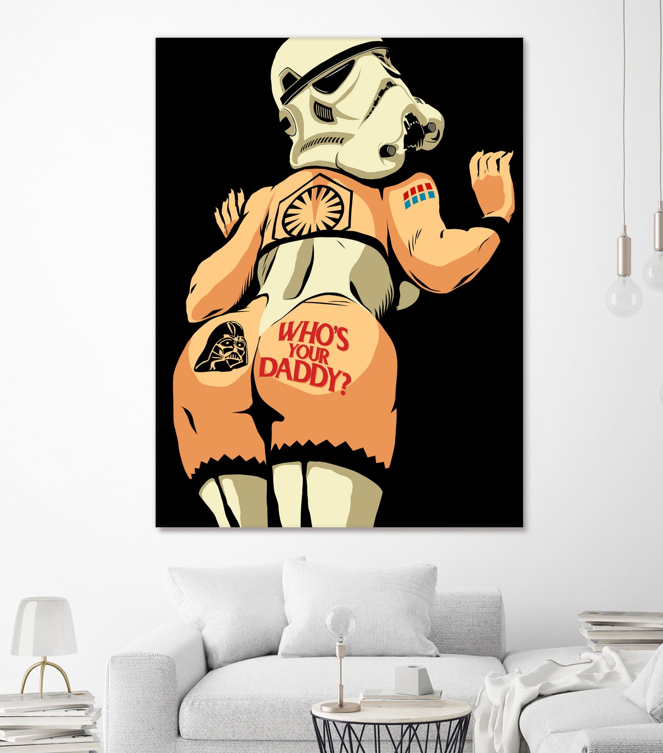 Who's Your Daddy by Bily Mariano da Luz on GIANT ART - black digital drawing