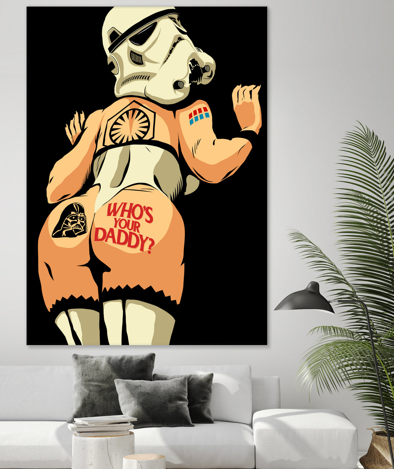 Who's Your Daddy by Bily Mariano da Luz on GIANT ART - black digital drawing